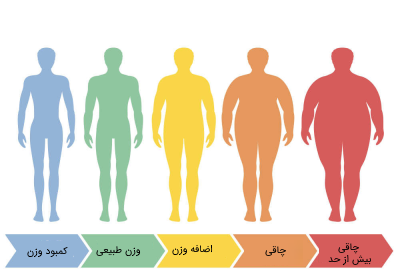 دسته‌ بندی BMI 