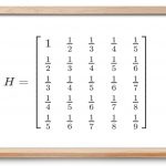 ماتریس هیلبرت – به زبان ساده