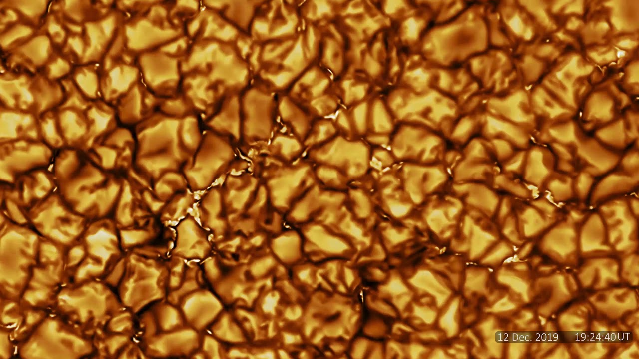 گرانول‌ های خورشیدی (Solar Granules) — تصویر نجومی روز