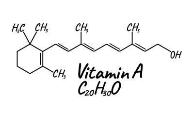 ساختمان وفرمول شیمیایی ویتامین A