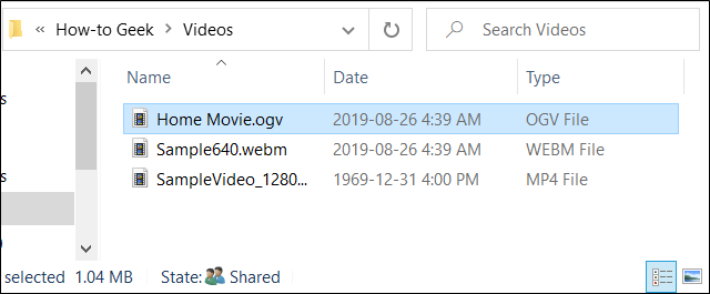  تغییر نام فایل و پوشه در ویندوز 10