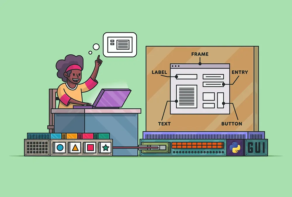 ساخت سریع UI در پایتون | به زبان ساده