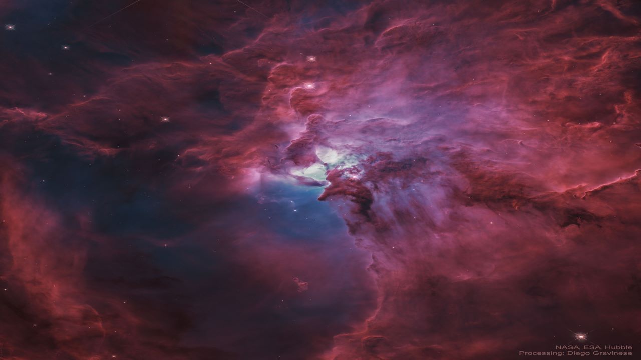 مرکز سحابی مرداب — تصویر نجومی روز