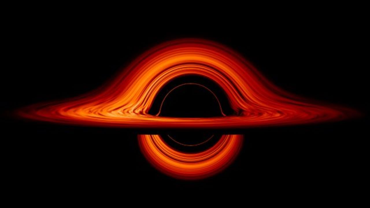 قرص برافزایشی یک سیاه چاله — تصویر نجومی