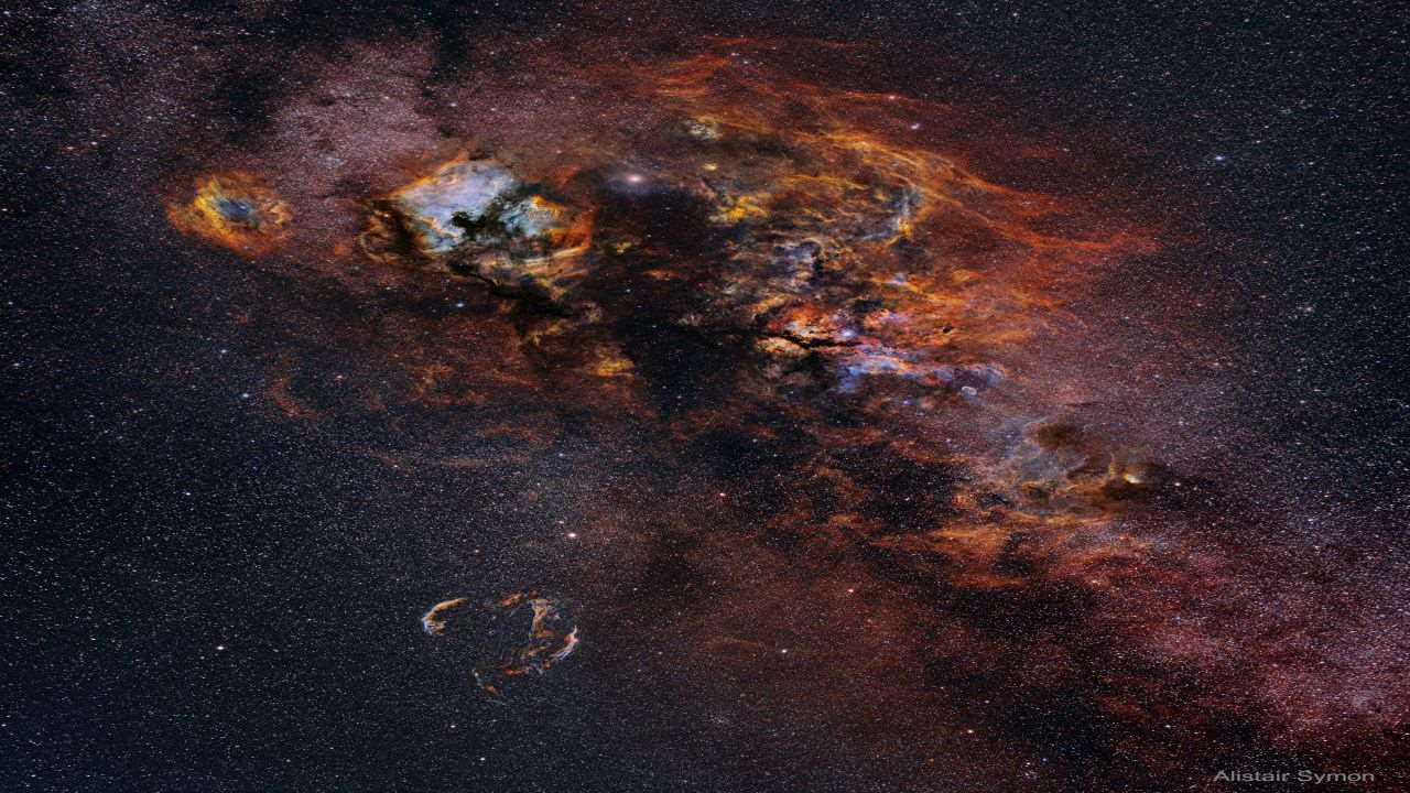 صورت فلکی ماکیان — تصویر نجومی