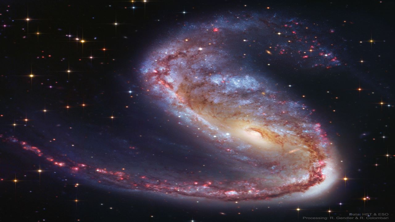 کهکشان NGC 2442 — تصویر نجومی