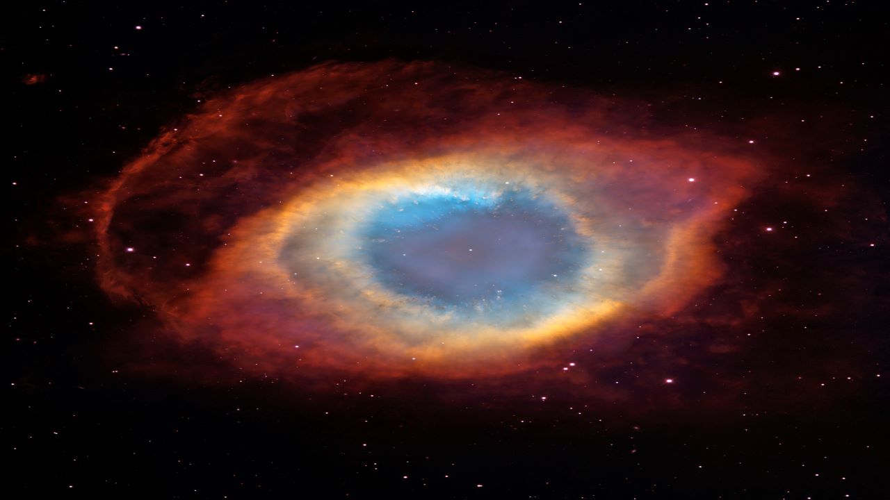 سحابی مارپیچ — تصویر نجومی