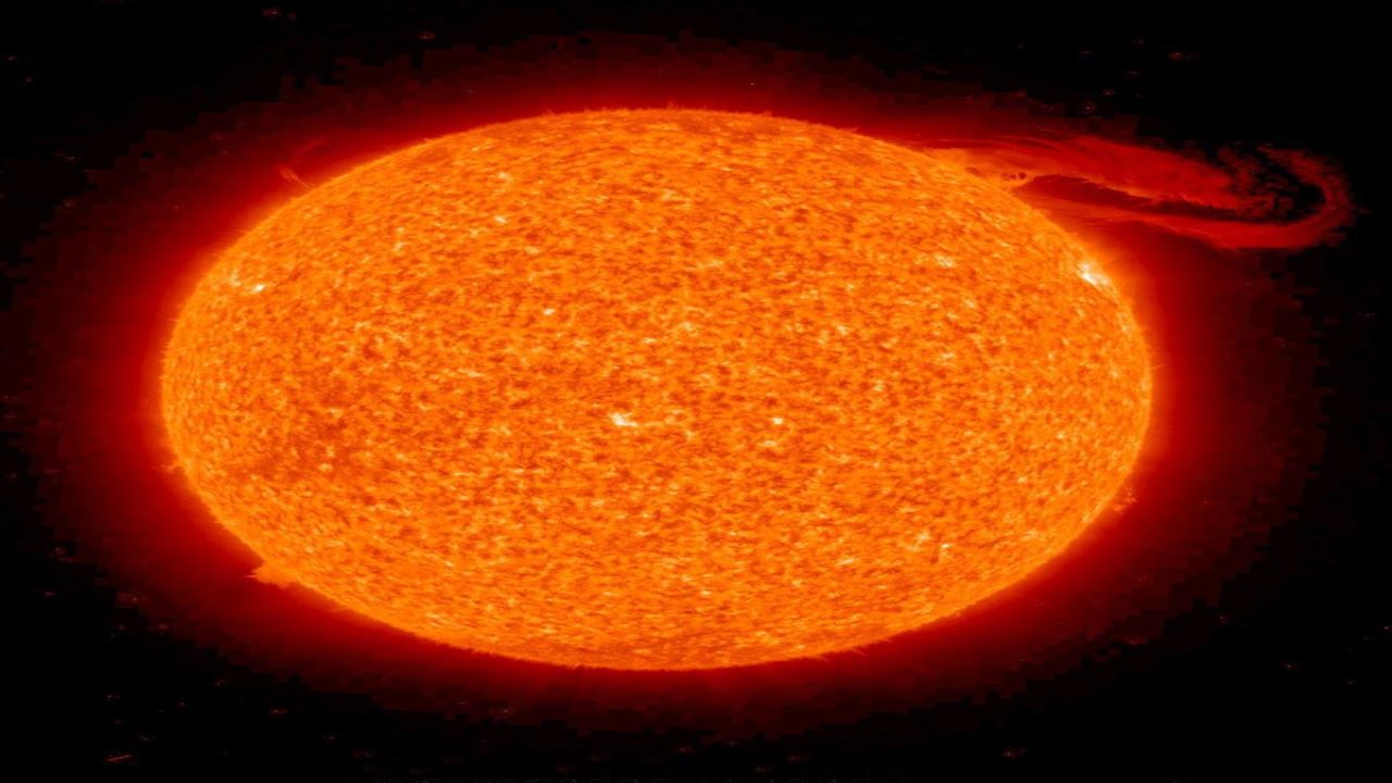 چرخش خورشید — تصویر نجومی