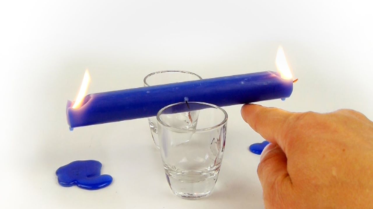 آزمایش نوسان شمع — ویدیوی علمی