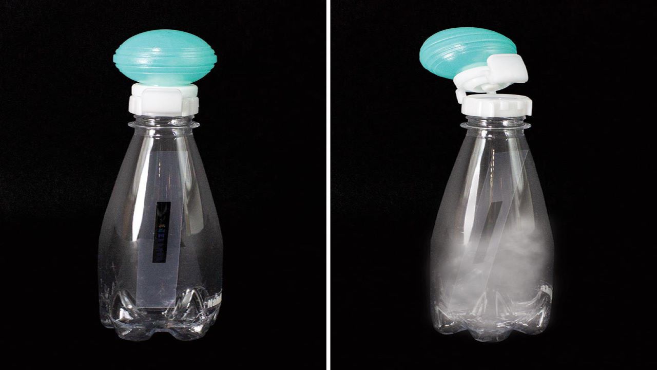 ساختن ابر در یک بطری — ویدیوی علمی