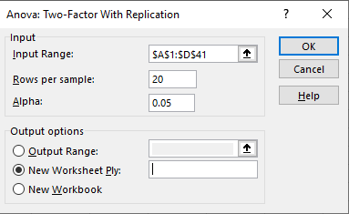 Excel ANOVA two factor popup1