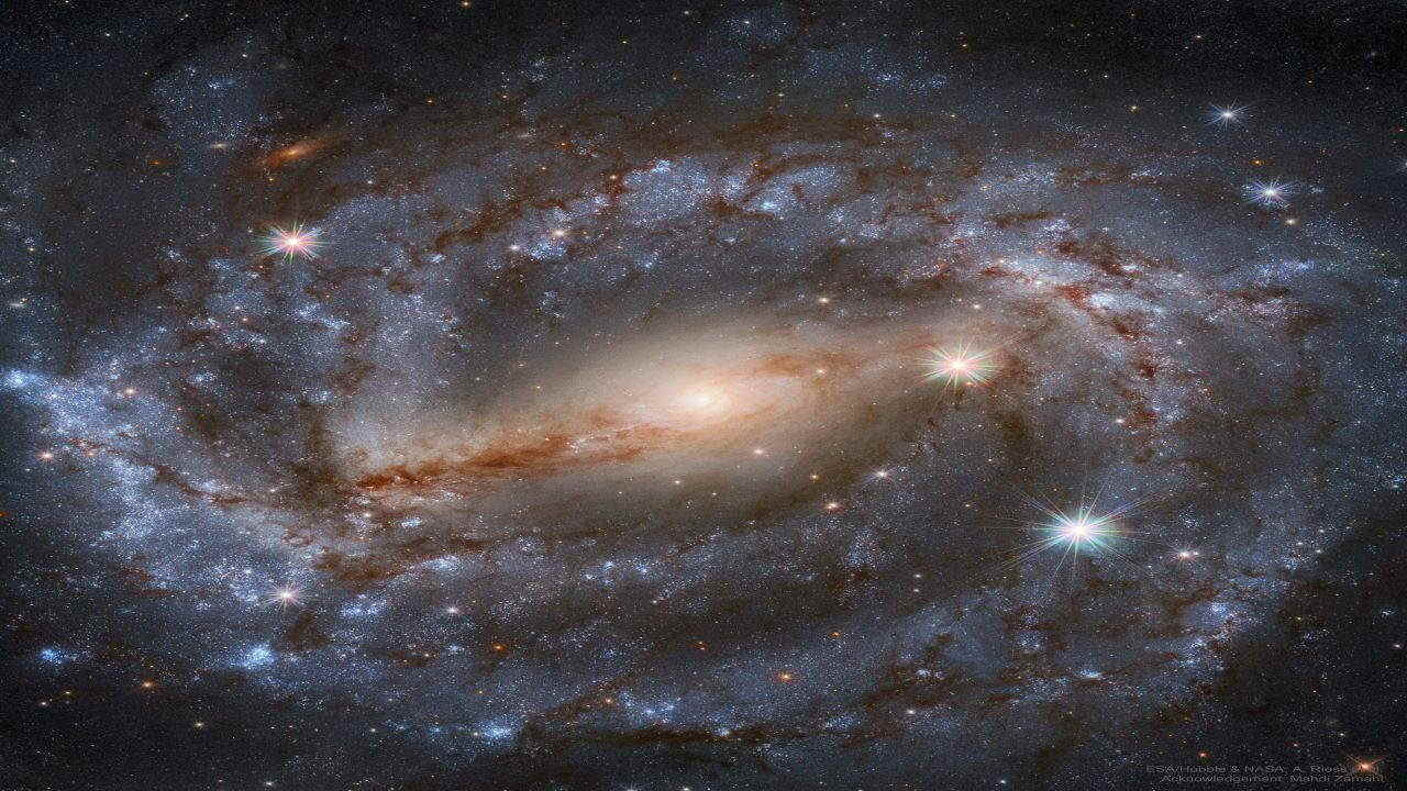 کهکشان مارپیچی NGC 5643 — تصویر نجومی