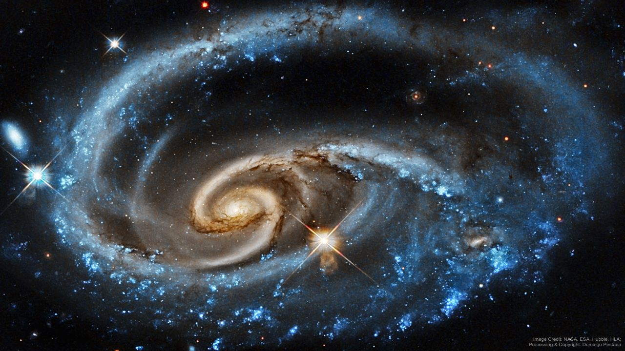 کهکشان UGC 1810 &#8212; تصویر نجومی