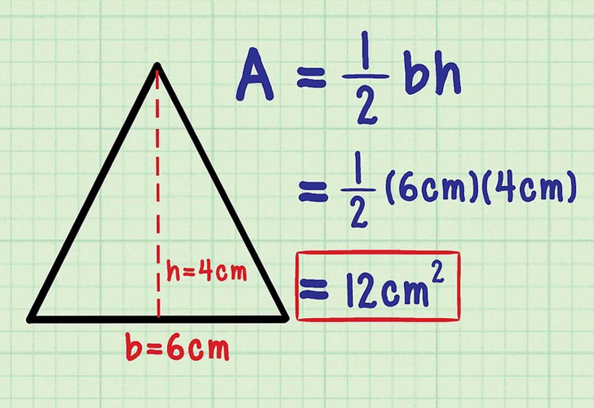 مساحت مثلث متساوی الساقین محاسبه به زبان ساده مجله فرادرس