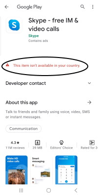 دانلود اسکایپ بر روی گوشی‌های اندروید