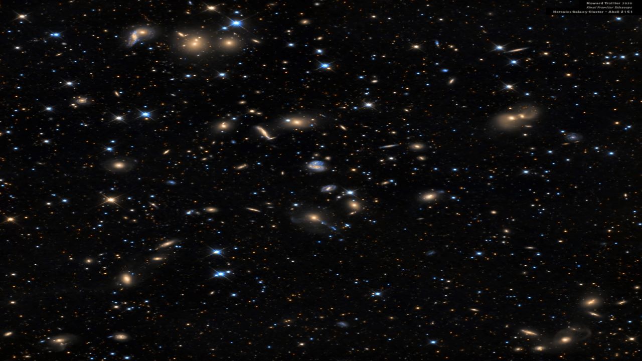 خوشه کهکشانی هرکول — تصویر نجومی