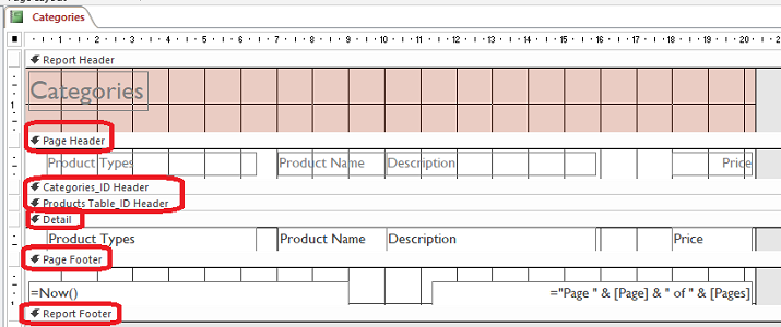 report final design view