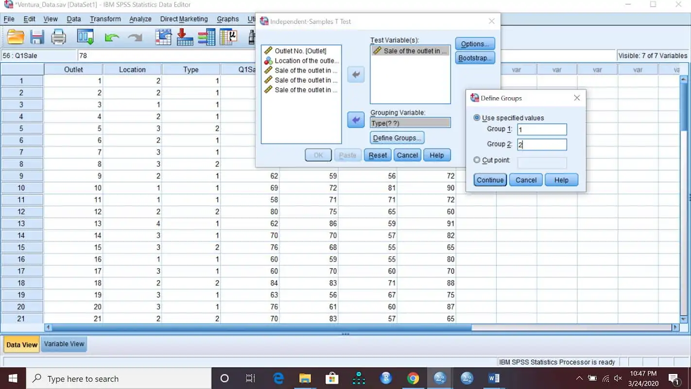 آزمون مقایسه میانگین ها در SPSS | راهنمای گام به گام