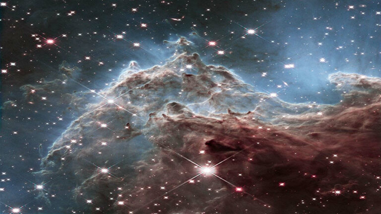 ابرهای کوه مانند NGC 2174 &#8212; تصویر نجومی