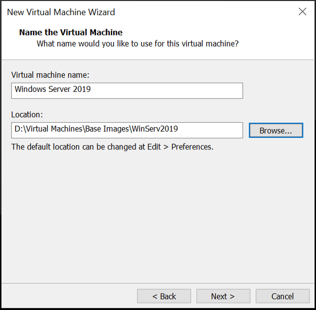 نصب ویندوز در vmware