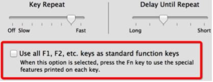 تنظیمات صفحه کلید و کلیدهای تابعی در سیستم‌عامل در مطلب کلیدهای میانبر اکسل