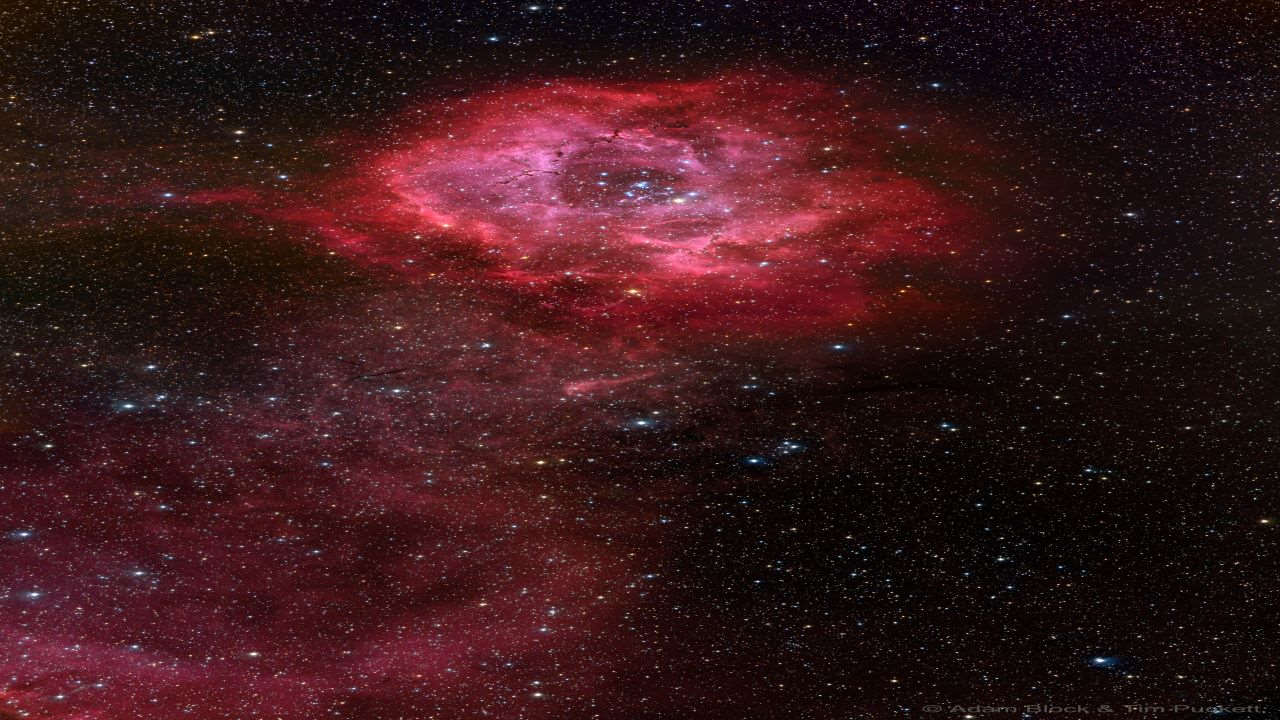 سحابی گل سرخ — تصویر نجومی
