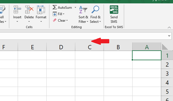 Right to left worksheet