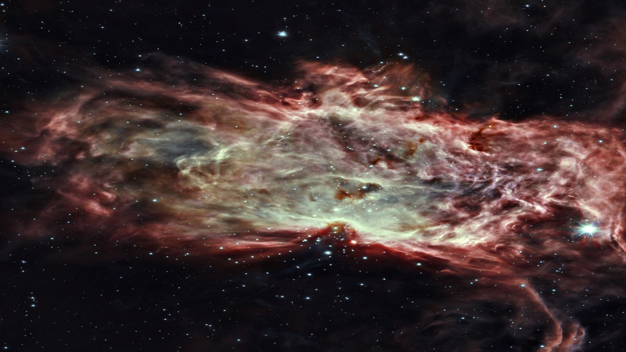 درون سحابی شعله — تصویر نجومی