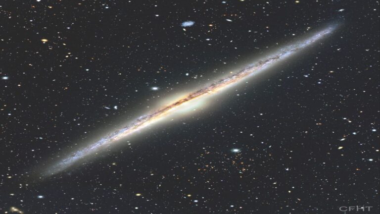 کهکشان NGC 4565 — تصویر نجومی