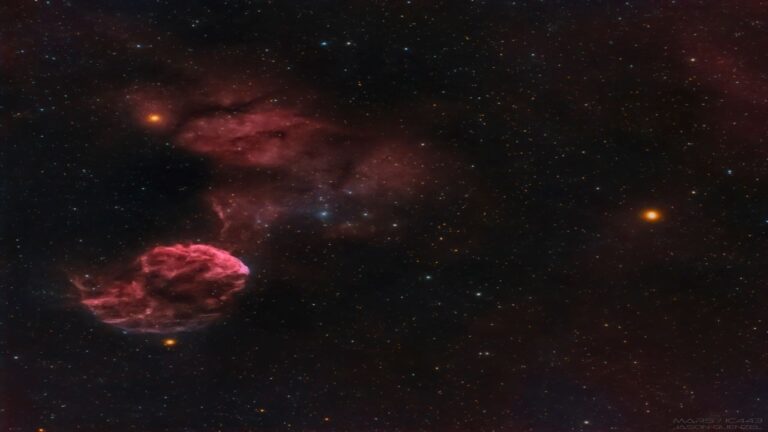 سحابی عروس دریایی — تصویر نجومی