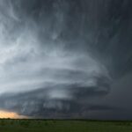 توفان چرخشی بر فراز تگزاس – تصویر نجومی