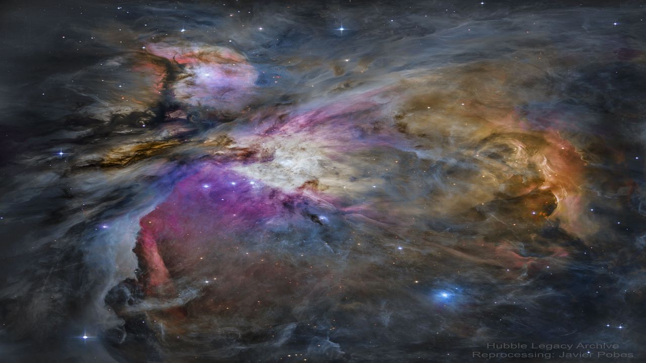 سحابی شکارچی از دید هابل — تصویر نجومی
