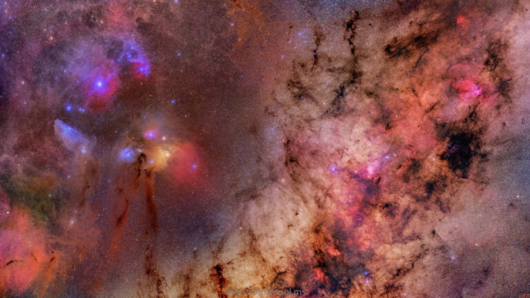 صورت فلکی عقرب — تصویر نجومی