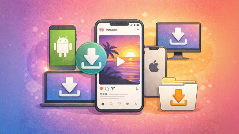 آموزش دانلود ویدیو از اینستاگرام – بهترین روش‌ ها برای اندروید، آیفون و کامپیوتر