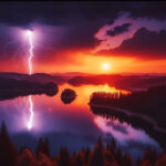 برخورد صاعقه با انسان چگونه اتفاق می افتد؟ – راهنمای علمی به زبان ساده