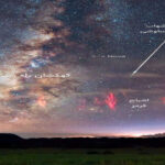 یک آسمان غیرمعمول بر فراز ساکاتکاس – تصویر نجومی