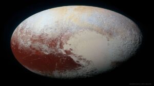 تصویر رنگی پلوتون — تصویر نجومی