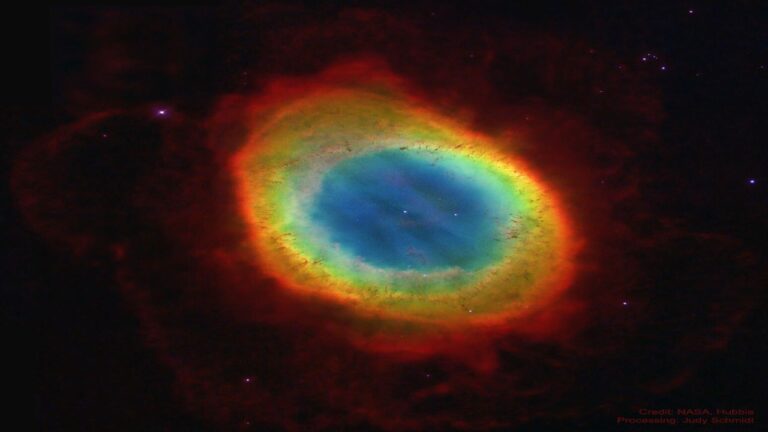 سحابی حلقه — تصویر نجومی
