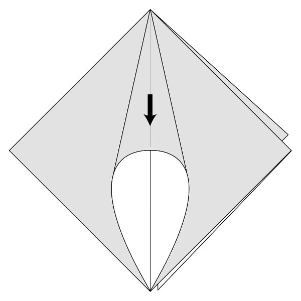 آموزش اوریگامی - پایه قورباغه