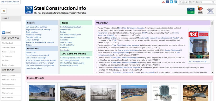 سایت Steel Construction