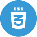 تصویر لوگوی CSS در بخش CSS چیست مباحث فرانت اند در مقاله back end و front end چیست 