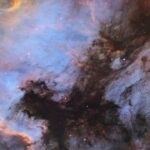 سحابی آمریکای شمالی و پلیکان – تصویر نجومی