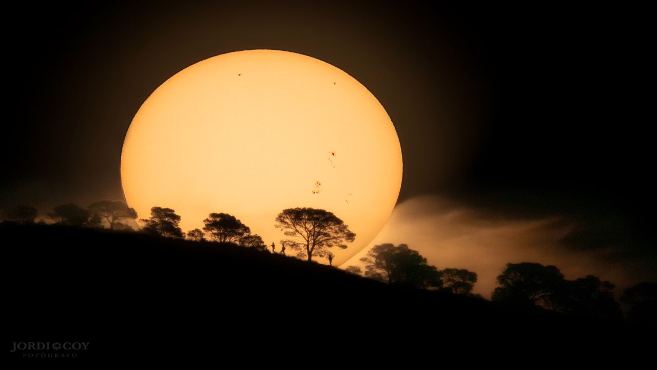 لکه های خورشید — تصویر نجومی