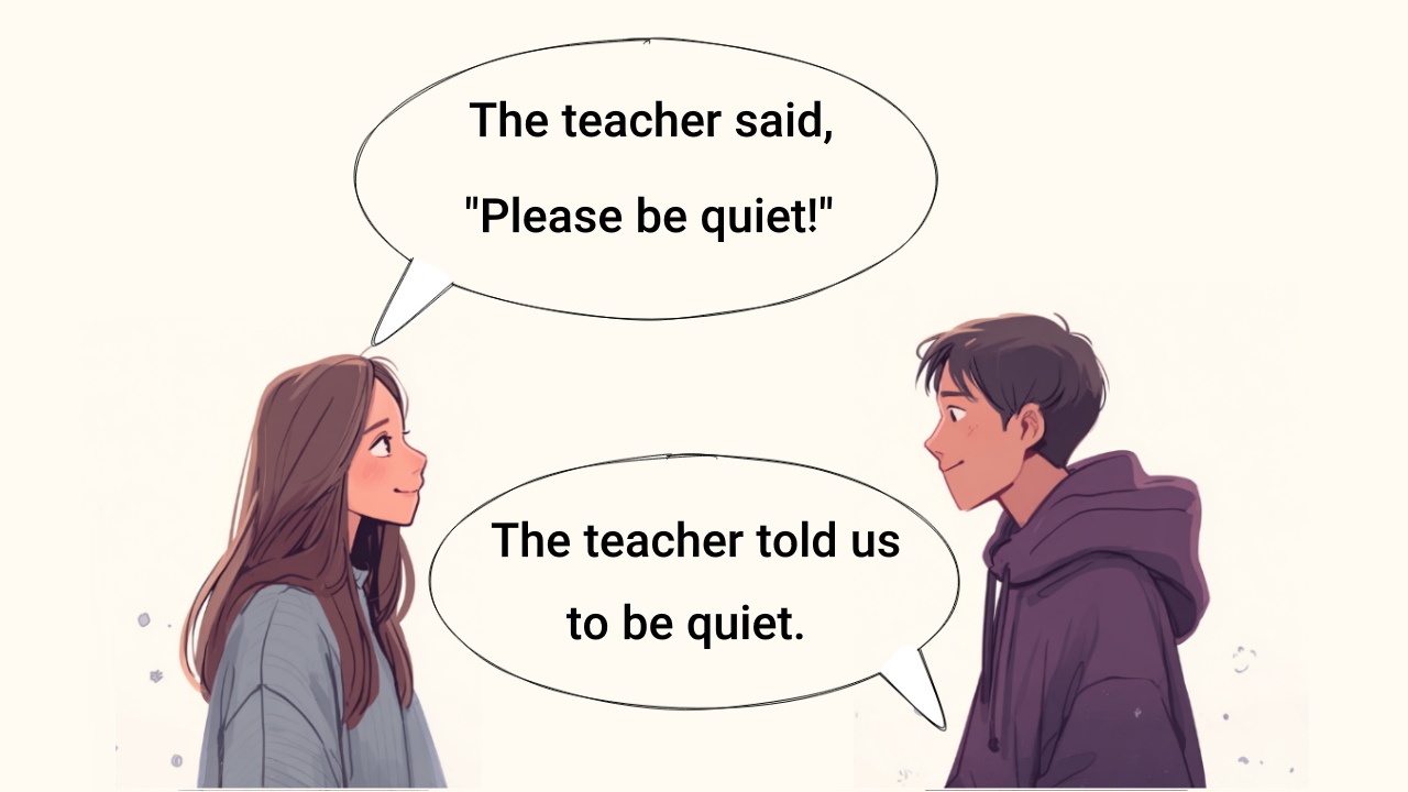 افعال نقل قول در انگلیسی – به زبان ساده و با مثال