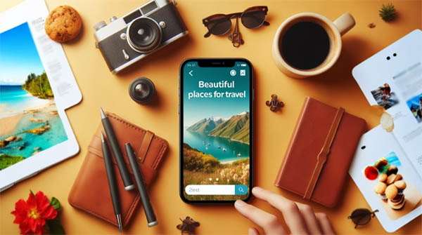 اپلیکشن معرفی جاذبه های گردشگری برای مسافرت در موبایل