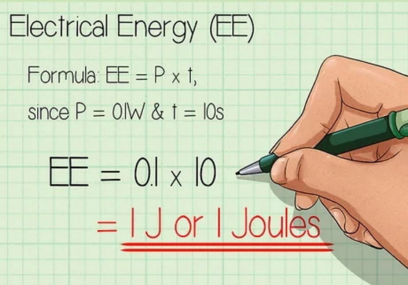 محاسبه ژول از طریق انرژی الکتریکی