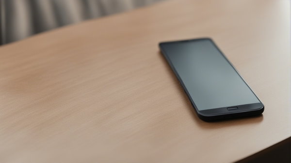 یک تلفن همراه هوشمند با صفحه مستطیلی شکل (تصویر تزئینی مطلب محیط مستطیل)