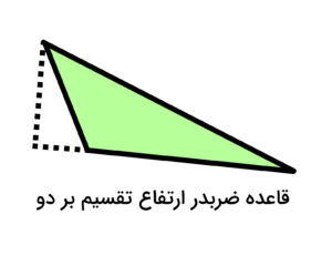 چگونه مساحت مثلث مختلف الاضلاع را حساب کنیم؟ + حل تمرین و مثال