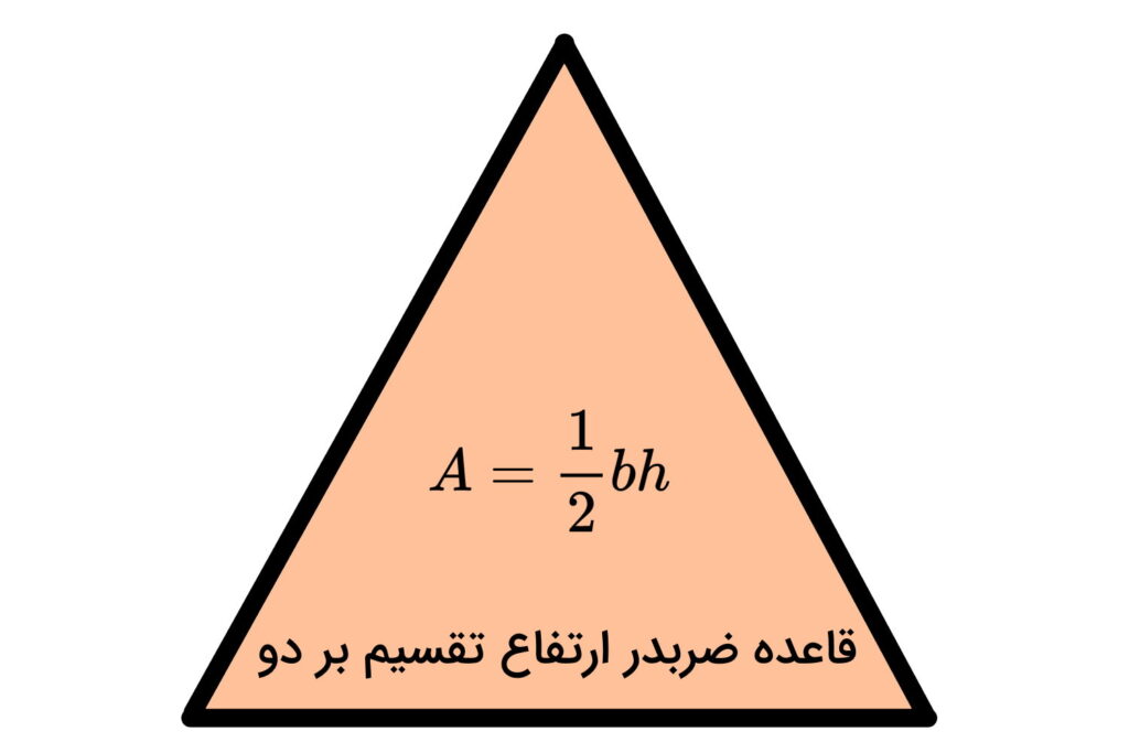 فرمول مساحت مثلث چیست ؟ — تمام فرمول ها حل تمرین فرادرس مجله‌
