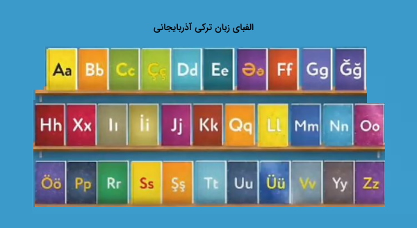 آموزش زبان ترکی آذربایجانی الفبا